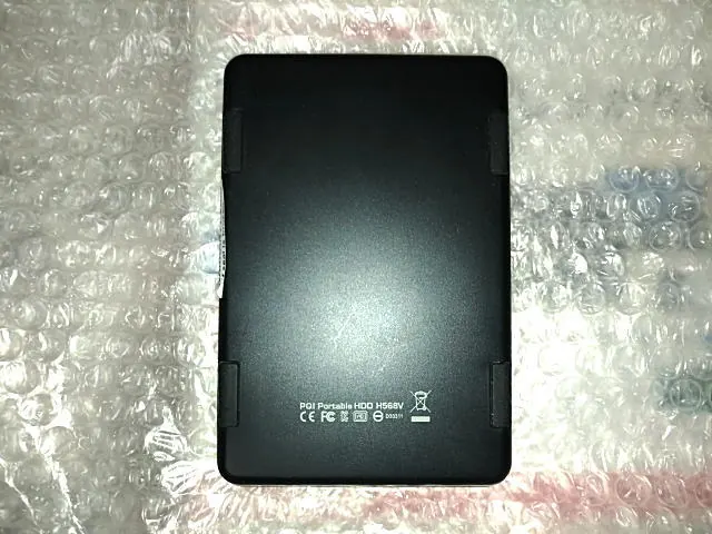 お預かりした PQI H568V(1.0TB) の実機