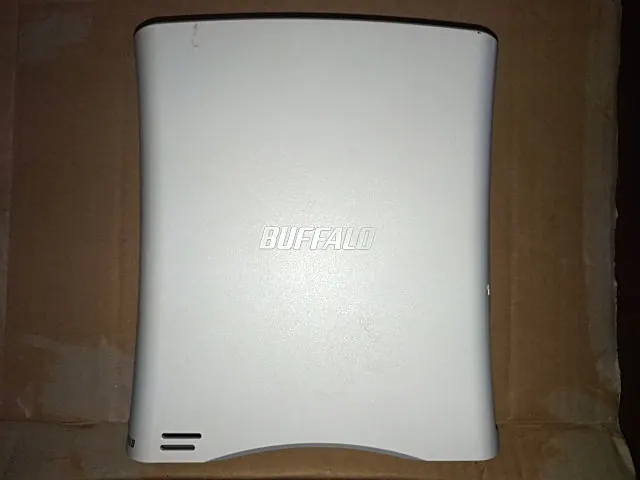 お預かりした BUFFALO HD-CB1.5TU2-WH(1.5TB) の実機