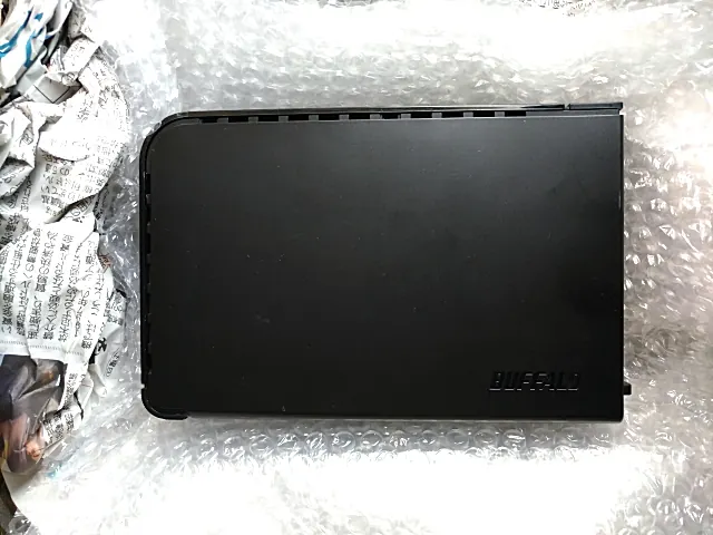 お預かりした BUFFALO HD-LB2.0TU3-BKC(2.0TB) の実機