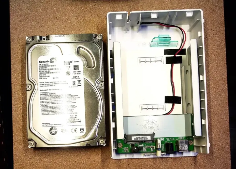 I-O DATA hdca-u2（2.0TB） の実機