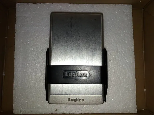 お預かりした LOGITEC LHD-PBF500FU2SV(500GB) の実機