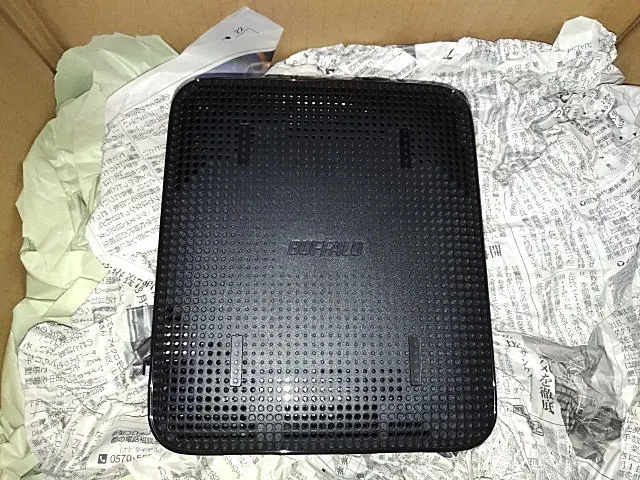 BUFFALO LS-X1.0TL（1.0TB） の実機