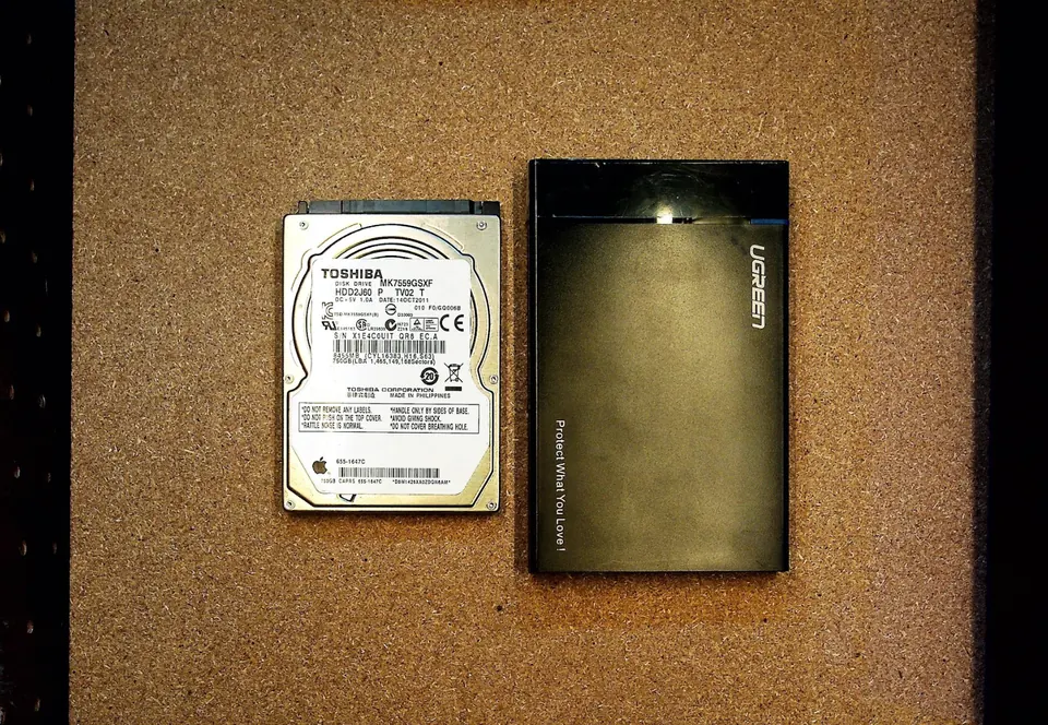 TOSHIBA MK7559GSXF（1.0TB） の実機