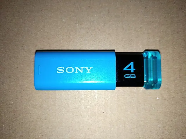 SONY 型番不明 の実機