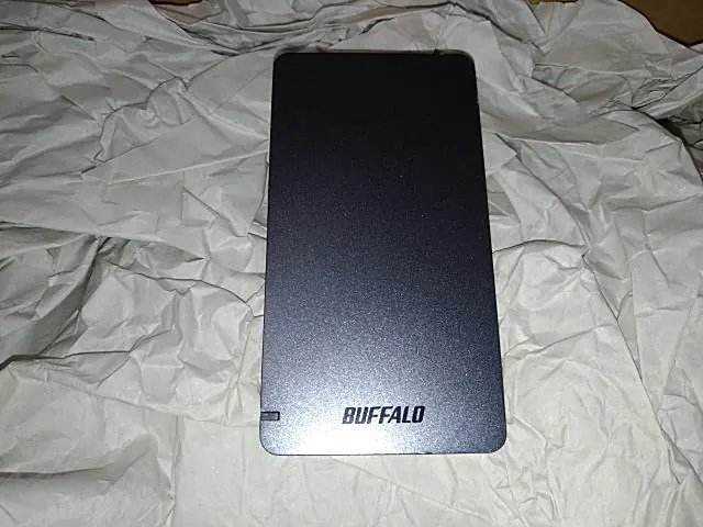 BUFFALO SSD-PGM240U3-B/N（240GB） の実機